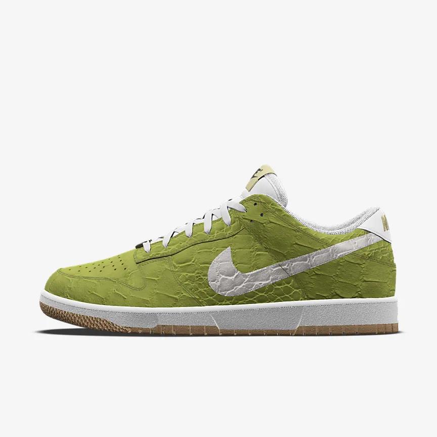 Giày Nike Dunk Low Unlocked By You Nữ Xanh Lá